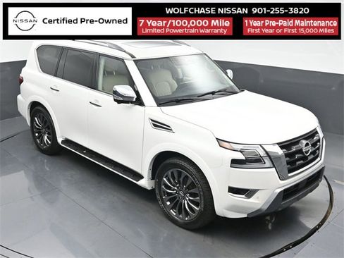 Certified 2024 Nissan Armada Platinum w/ Captain's Chairs Package image 36