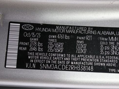 Certified 2024 Hyundai Tucson SE AWD/4WD image 26