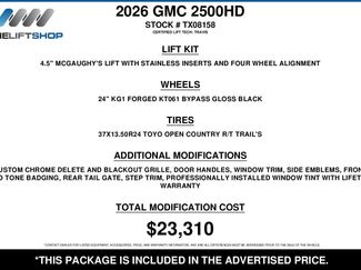 Used 2026 GMC Sierra 2500 AT4X AWD/4WD video 2