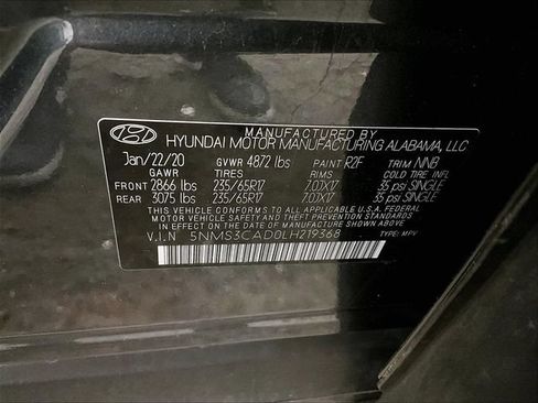 Used 2020 Hyundai Santa Fe SEL w/ Cargo Package AWD/4WD image 32