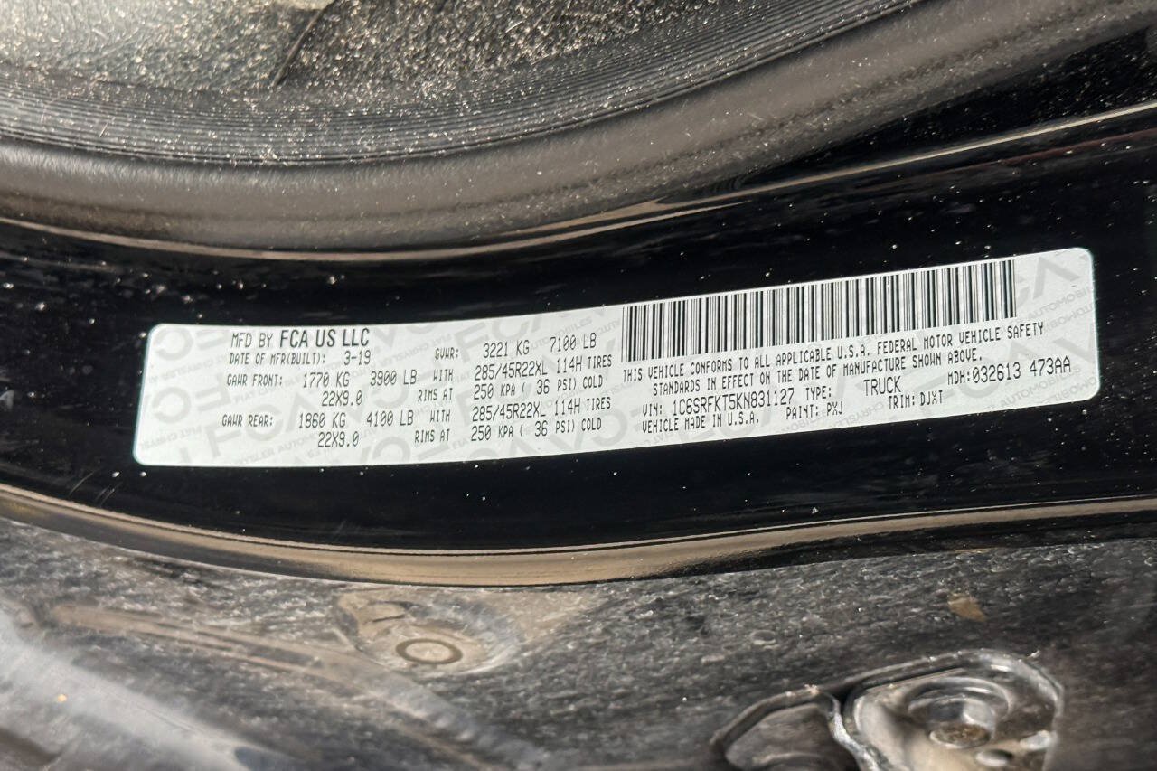 Used 2019 RAM 1500 Limited AWD/4WD image 23