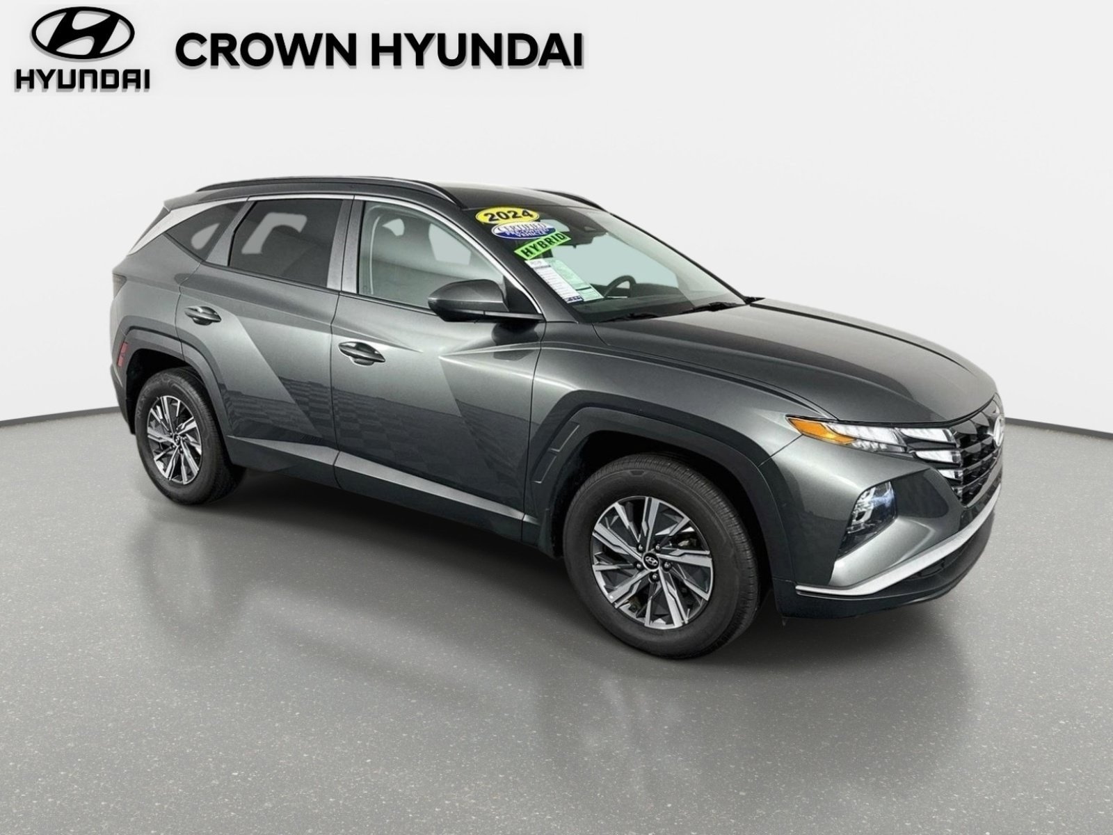 Certified 2024 Hyundai Tucson Blue AWD/4WD image 3