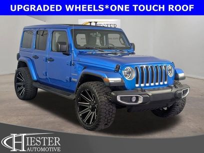 Used 2022 Jeep Wrangler Unlimited Sahara w/ LED Lighting Group
