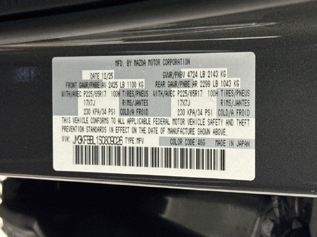 Used 2025 MAZDA CX-5 AWD 2.5 S w/ Select Package image 37