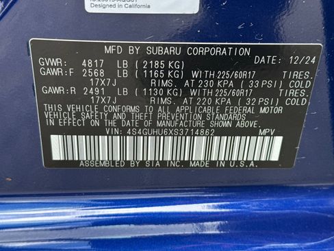 Used 2025 Subaru Crosstrek 2.5i Wilderness w/ Wilderness Package image 39