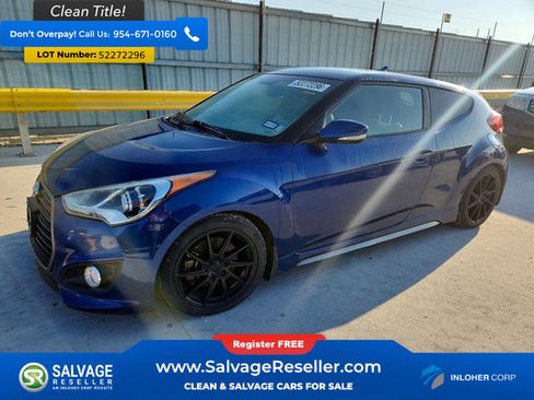 Used 2016 Hyundai Veloster Turbo FWD image 1