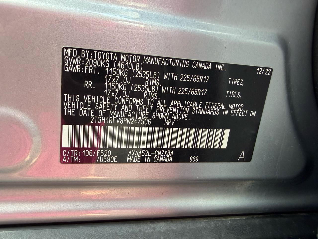 Used 2023 Toyota RAV4 LE FWD image 43