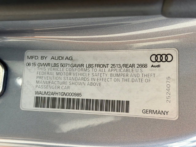 Used 2016 Audi A5 2.0T Premium Plus w/ Technology Package AWD/4WD image 31