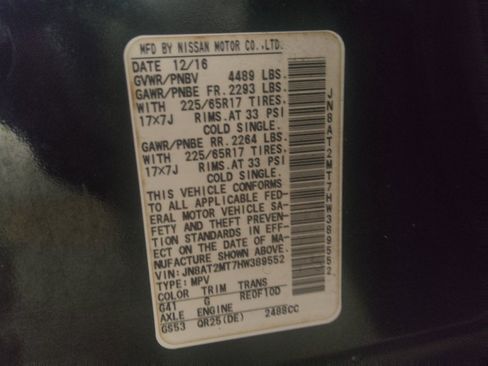Used 2017 Nissan Rogue S w/ S Appearance Package FWD image 33