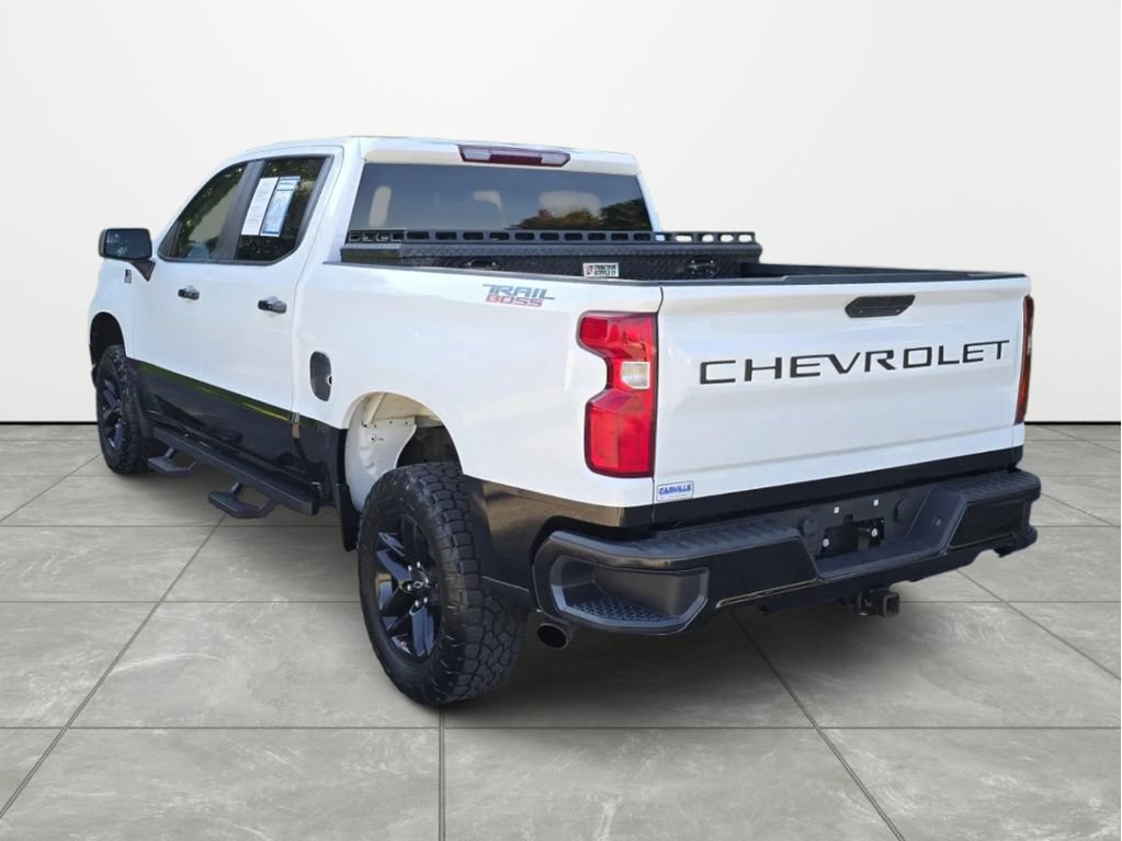 Used 2021 Chevrolet Silverado 1500 Custom Trail Boss w/ LPO, Dark Essentials Package AWD/4WD image 7