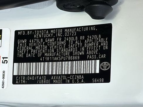 Certified 2023 Toyota Camry LE image 28