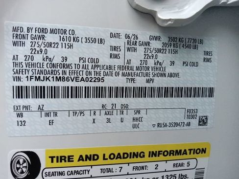 New 2027 Ford Expedition Max Platinum w/ Driver's Package AWD/4WD image 43
