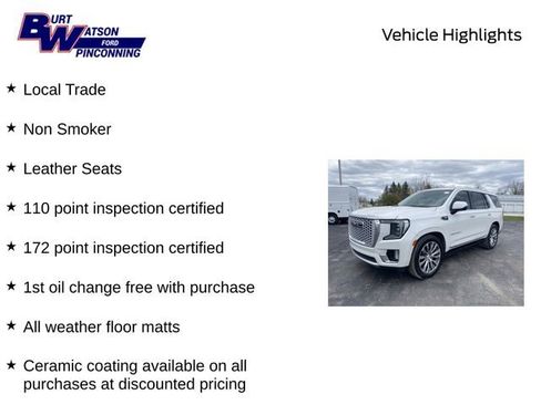 Used 2021 GMC Yukon Denali w/ Denali Ultimate Package AWD/4WD image 10