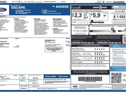 Certified 2024 Ford Escape SE image 6