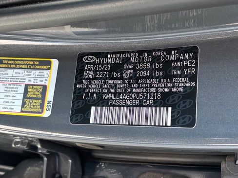 Used 2023 Hyundai Elantra SE w/ Preferred Accessory Package FWD image 30