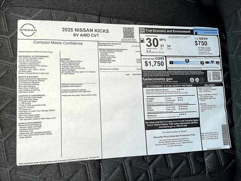 New 2025 Nissan Kicks SV w/ SV Premium Package image 21