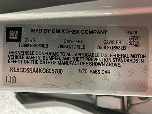 Used 2019 Chevrolet Spark LT image 28