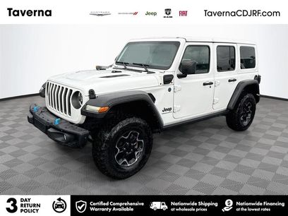 Certified 2023 Jeep Wrangler Unlimited Rubicon 4xe w/ Steel Bumper Group