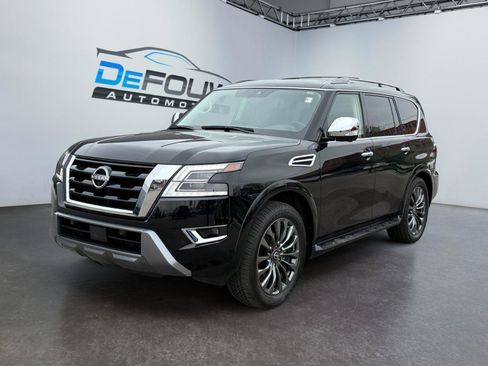 Used 2023 Nissan Armada Platinum w/ Captain's Chairs Package AWD/4WD image 7