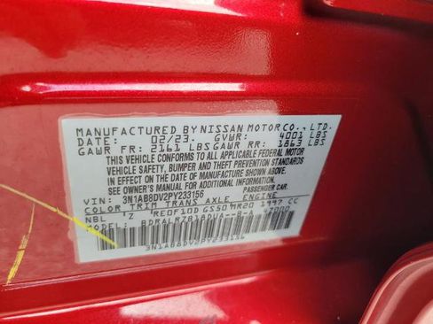 Certified 2023 Nissan Sentra SR w/ Electronics Package FWD image 29