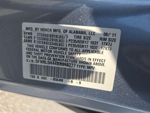 Used 2011 Honda Odyssey EX image 34