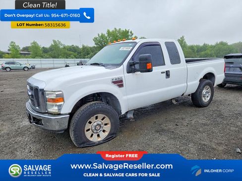 Used 2008 Ford F250 4x4 SuperCab Super Duty image 1