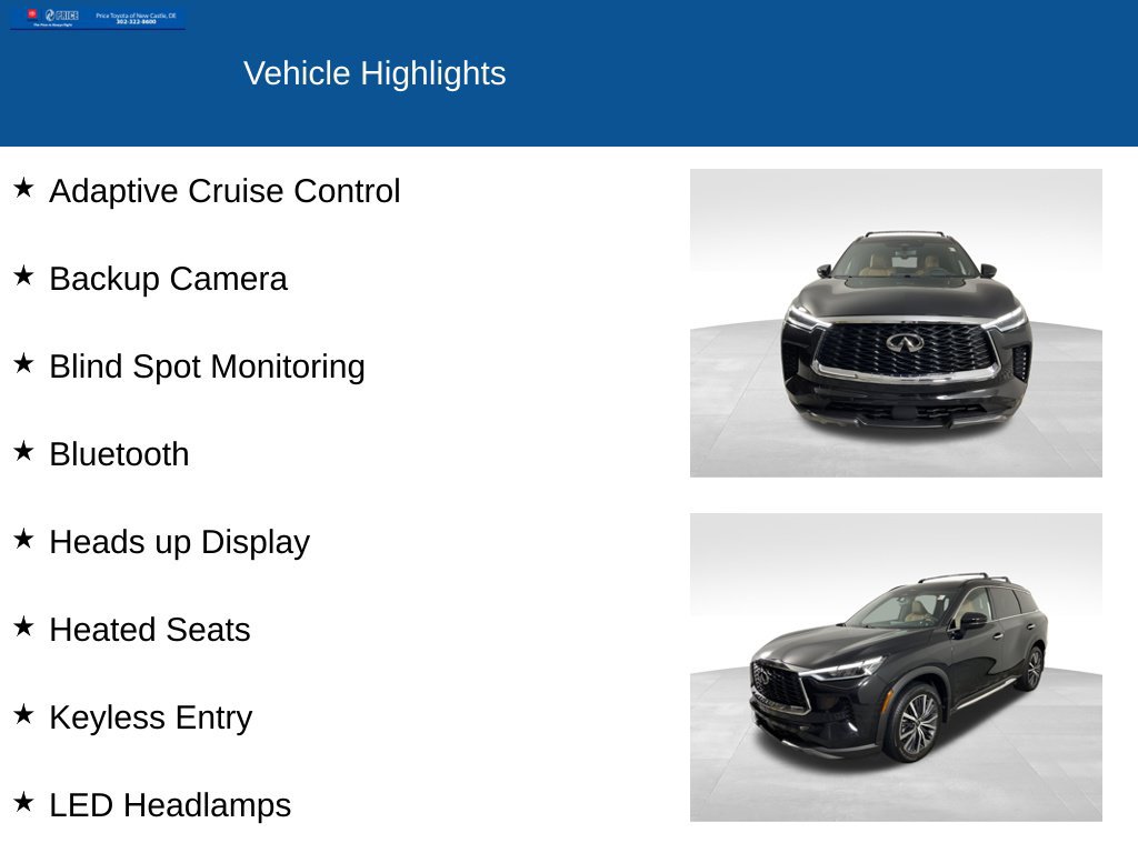 Used 2025 INFINITI QX60 Autograph w/ Cargo Package AWD/4WD image 2