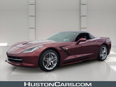 Certified 2016 Chevrolet Corvette Stingray Convertible w/ 3LT Preferred Equipment Group RWD image 1