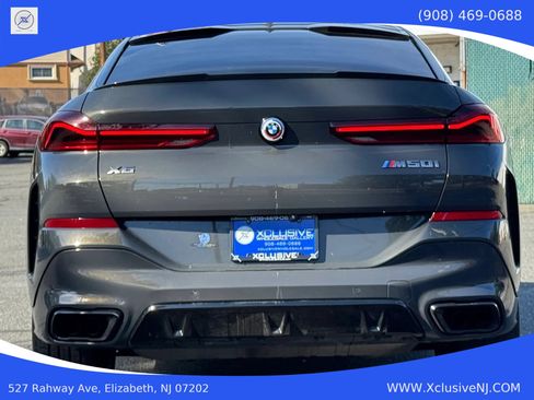 Used 2022 BMW X6 M50i w/ Executive Package image 3