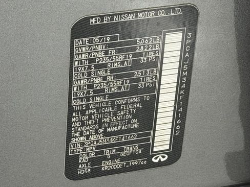 Used 2019 INFINITI QX50 Essential w/ Premium Heat Package image 29