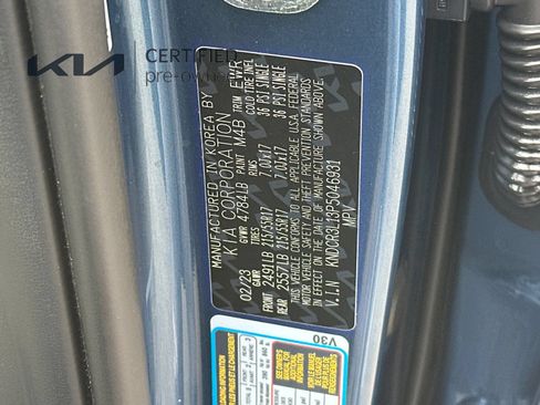 Certified 2023 Kia Niro Wind w/ Wind Preserve Package FWD image 30