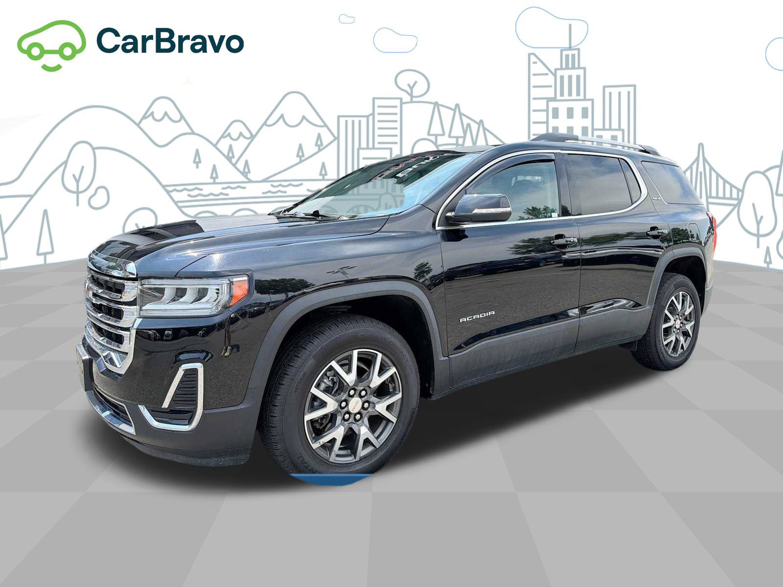 Certified 2021 GMC Acadia SLE w/ Driver Convenience Package FWD image 1