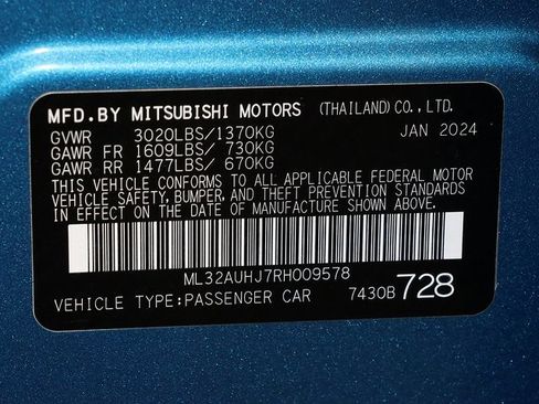 Used 2024 Mitsubishi Mirage ES image 35