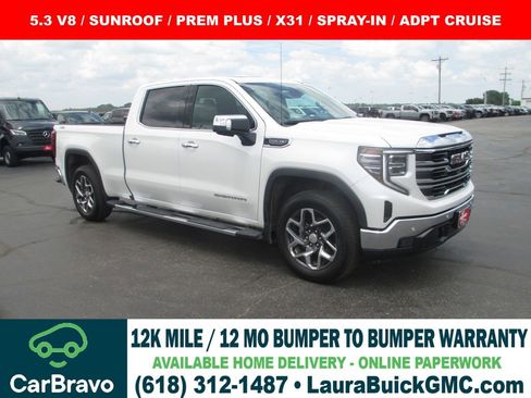 Used 2024 GMC Sierra 1500 SLT w/ SLT Premium Plus Package AWD/4WD image 1