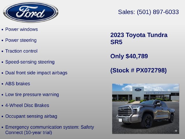 Used 2023 Toyota Tundra SR5 AWD/4WD image 12