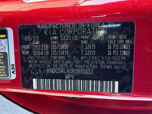 Used 2024 Kia EV6 Wind w/ Wind Technology Package RWD image 30