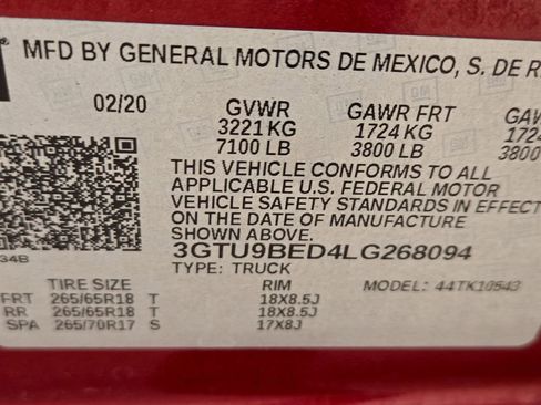 Used 2020 GMC Sierra 1500 SLE w/ SLE Value Package image 34