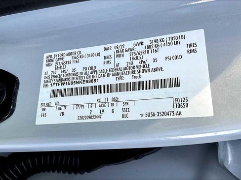 Used 2022 Ford F150 XLT w/ Equipment Group 302A High image 32