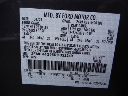 Used 2024 Ford Edge SE AWD/4WD image 37
