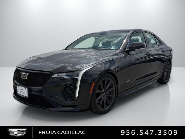 Used 2024 Cadillac CT4 V w/ Technology Package RWD image 1