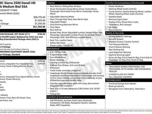 Used 2017 GMC Sierra 2500 Denali w/ Suspension Package, Off-Road image 24