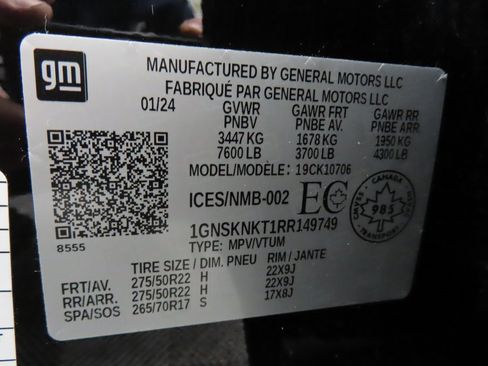 Used 2024 Chevrolet Tahoe LT image 64