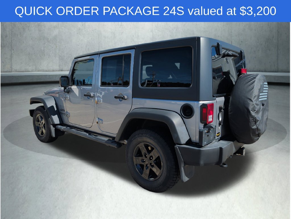 Used 2017 Jeep Wrangler Unlimited Sport w/ Quick Order Package 24S AWD/4WD image 4