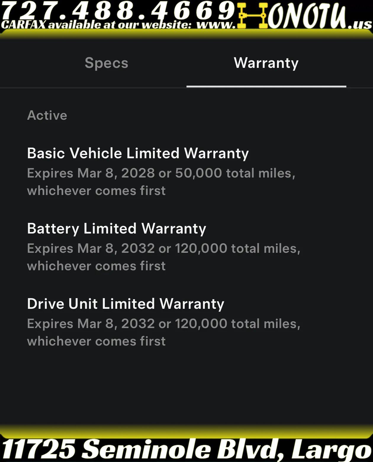 Used 2024 Tesla Model Y Performance AWD/4WD image 3