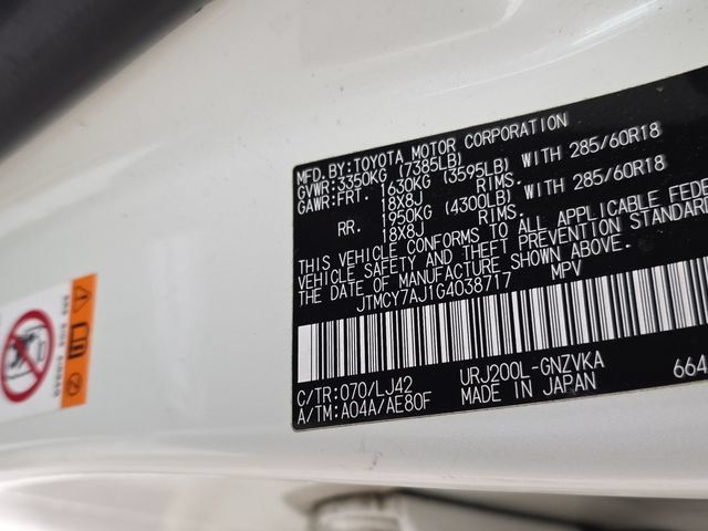 Used 2016 Toyota Land Cruiser AWD/4WD image 10