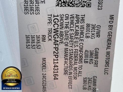 Used 2023 Chevrolet Express 2500 w/ Driver Convenience Package image 20