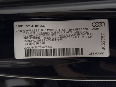 Used 2025 Audi A5 2.0T Premium Plus w/ Premium Plus AWD/4WD image 27