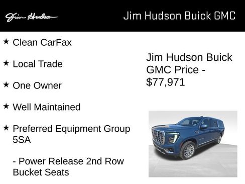 Used 2025 GMC Yukon XL Denali w/ Sun & Power Step Package image 6