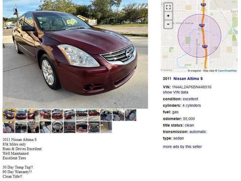 Used 2011 Nissan Altima 2.5 S image 23