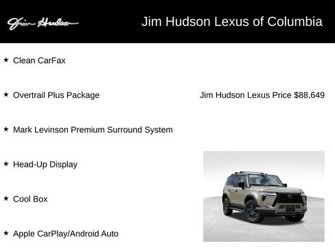 Certified 2024 Lexus GX 550 AWD/4WD image 4